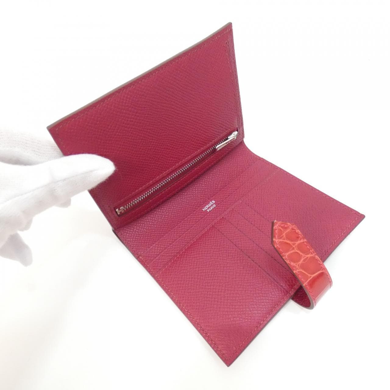 【未使用品】エルメス ベアン コンパクト タッチ 082204CK 財布