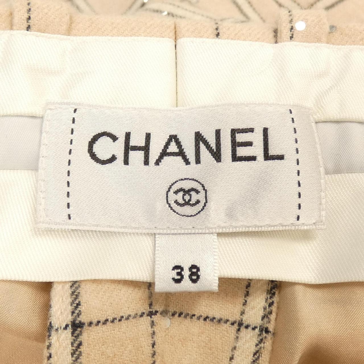 ご確認お願いしますCHANEL シャネル　パンツ　百貨店購入