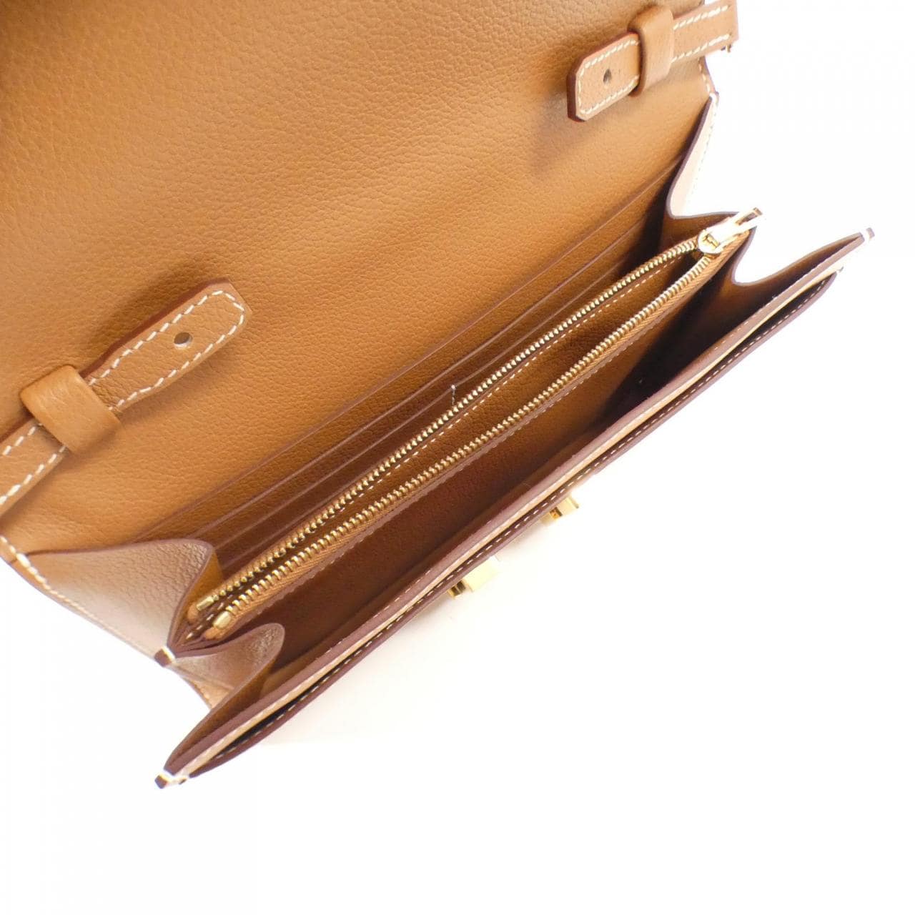 [未使用品] HERMES Constance Long To Go 080126CC 单肩钱包