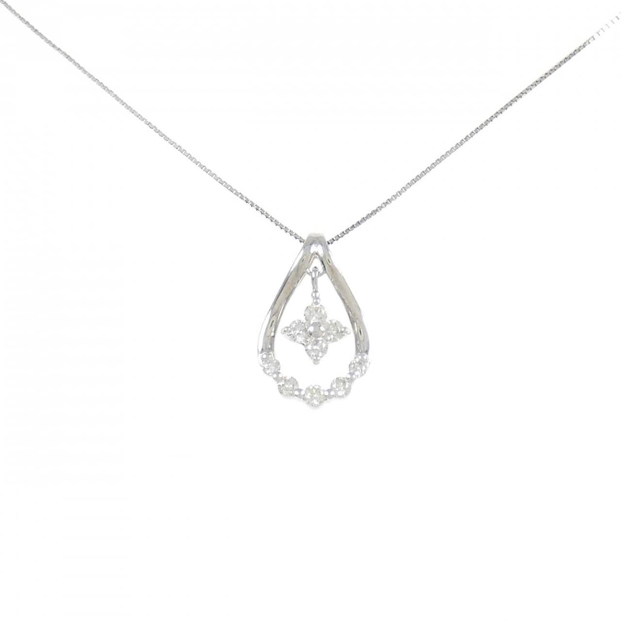PT ダイヤモンド ネックレス 0.30CT