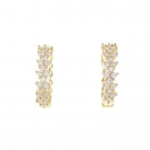 750YG ダイヤモンド ピアス 0.64CT