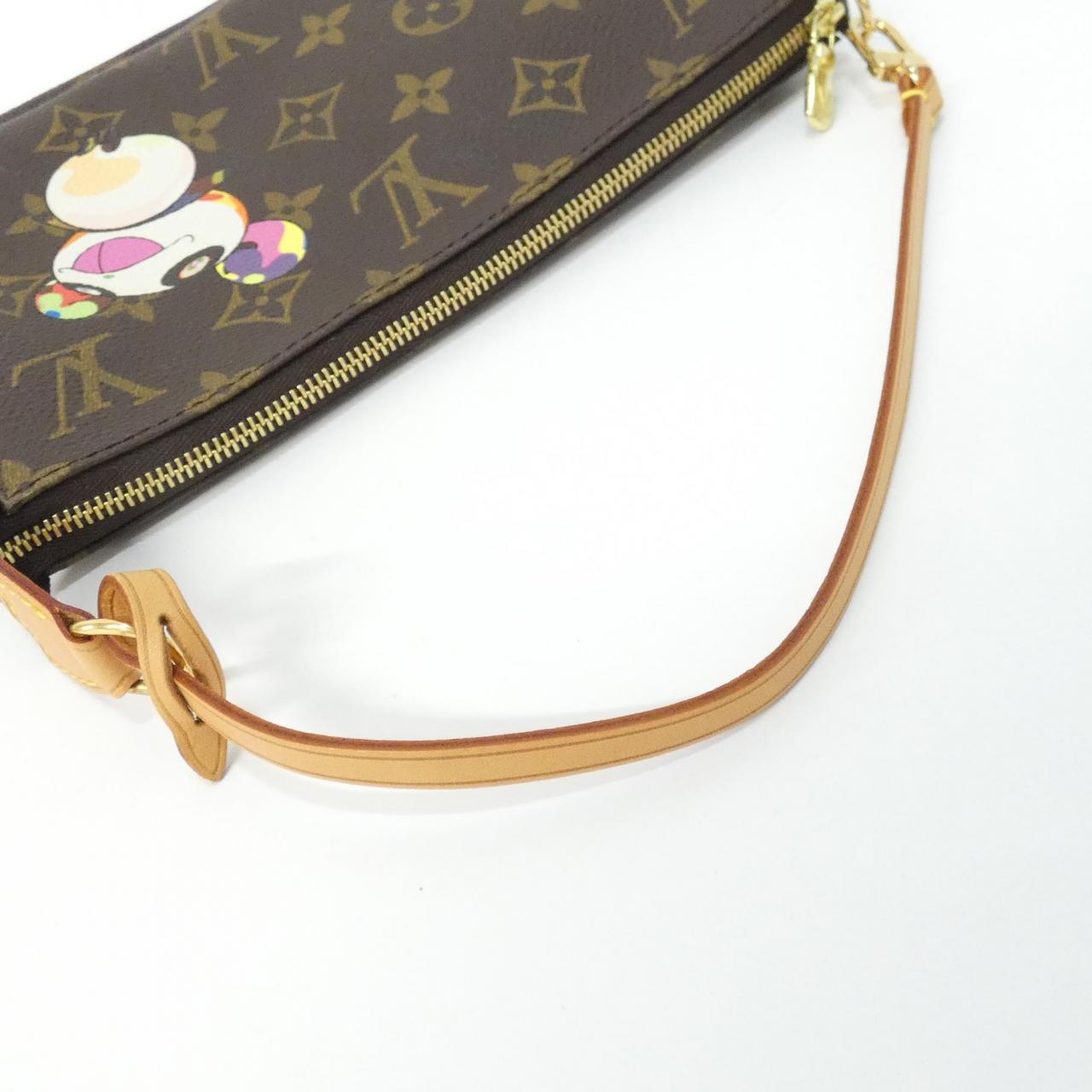 ルイヴィトン モノグラム パンダ ポシェット アクセソワール M51981 アクセサリーポーチ