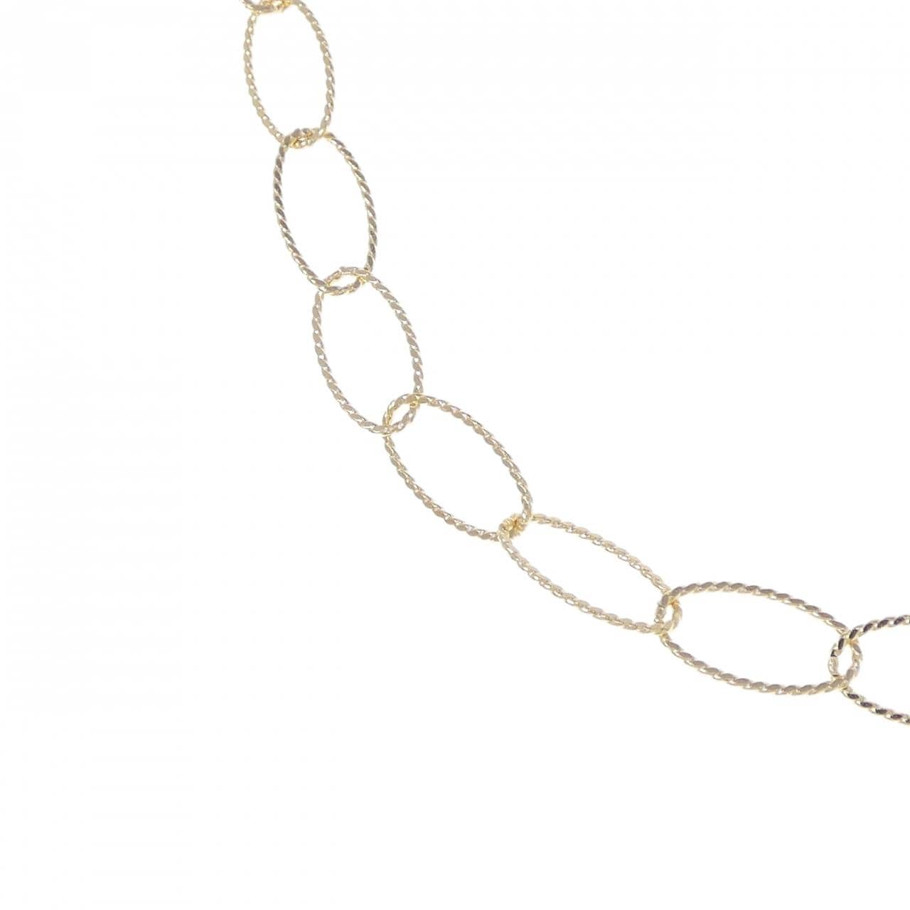 K18YG necklace