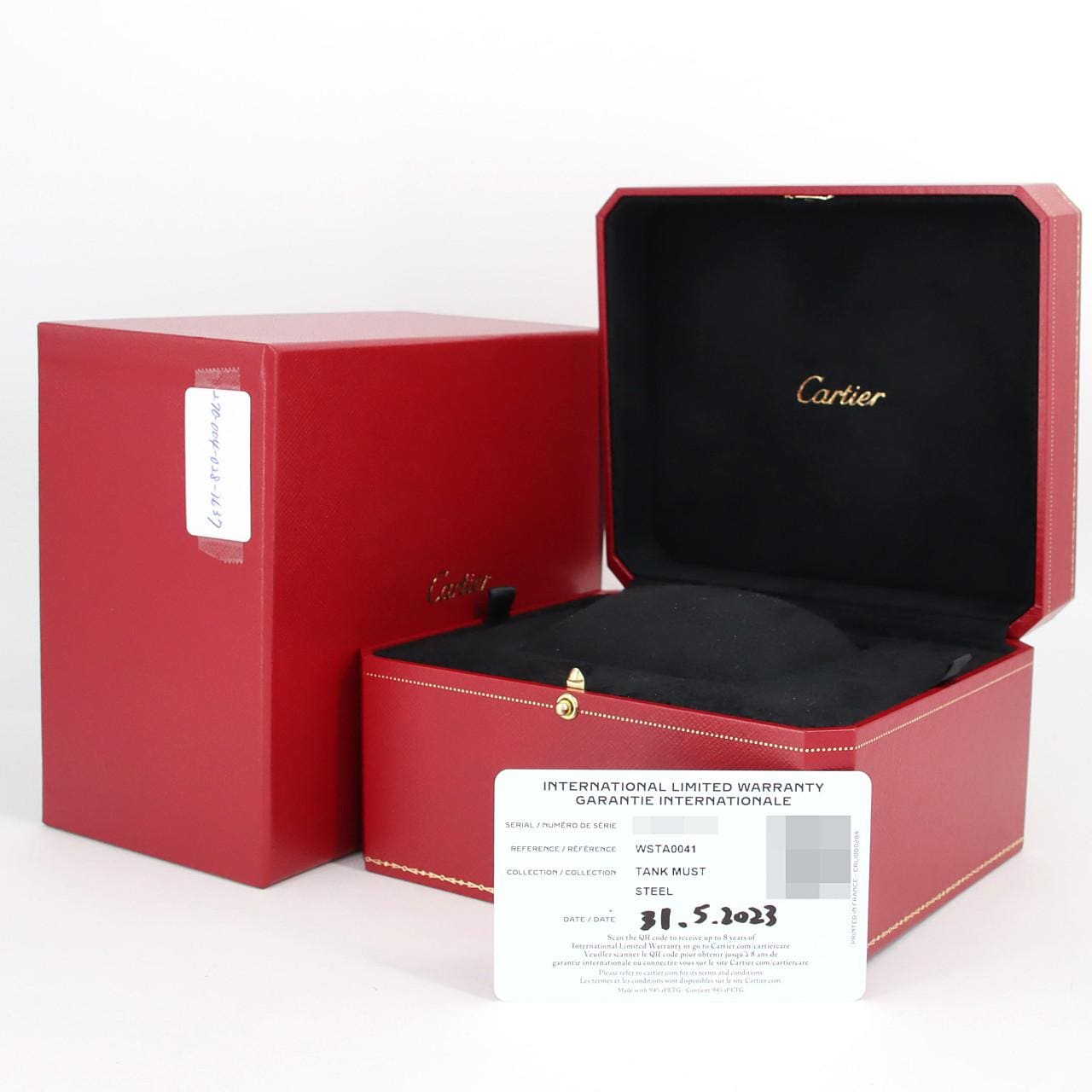Cartier Tank Mast LM WSTA0041 SS石英