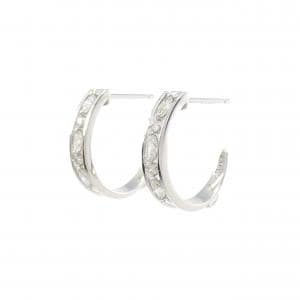 【新品】PT900 ダイヤモンド ピアス 0.24CT