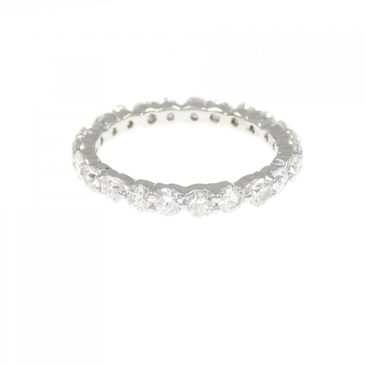 PT900 フルエタニティ ダイヤモンド リング 1.63CT