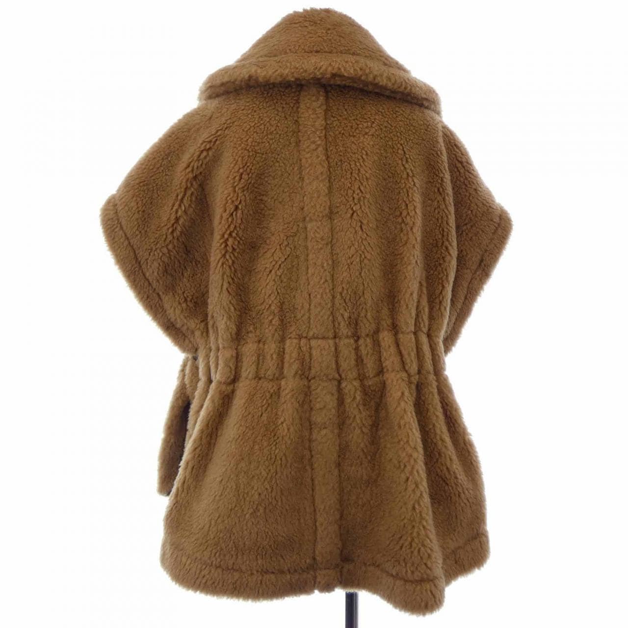 マックスマーラ Max Mara NEWABAVO テディベア ケープ