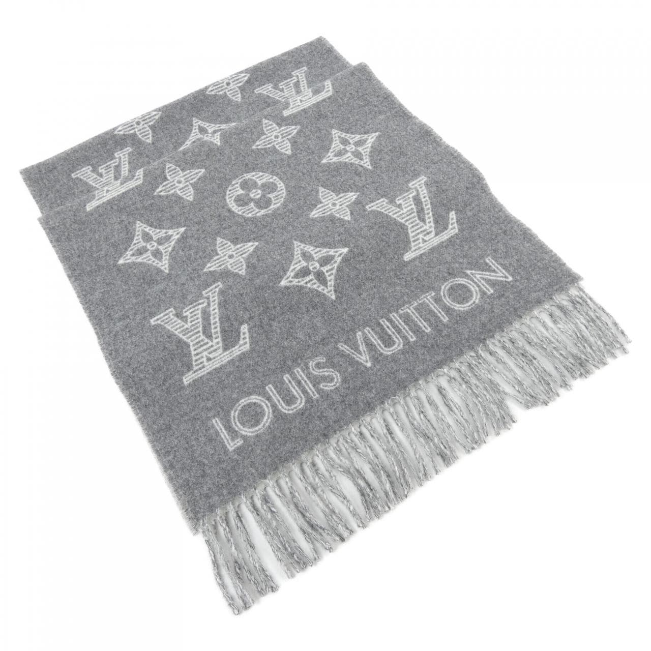 ルイヴィトン LOUIS VUITTON モノグラム シャドウ M79126 MUFFLER