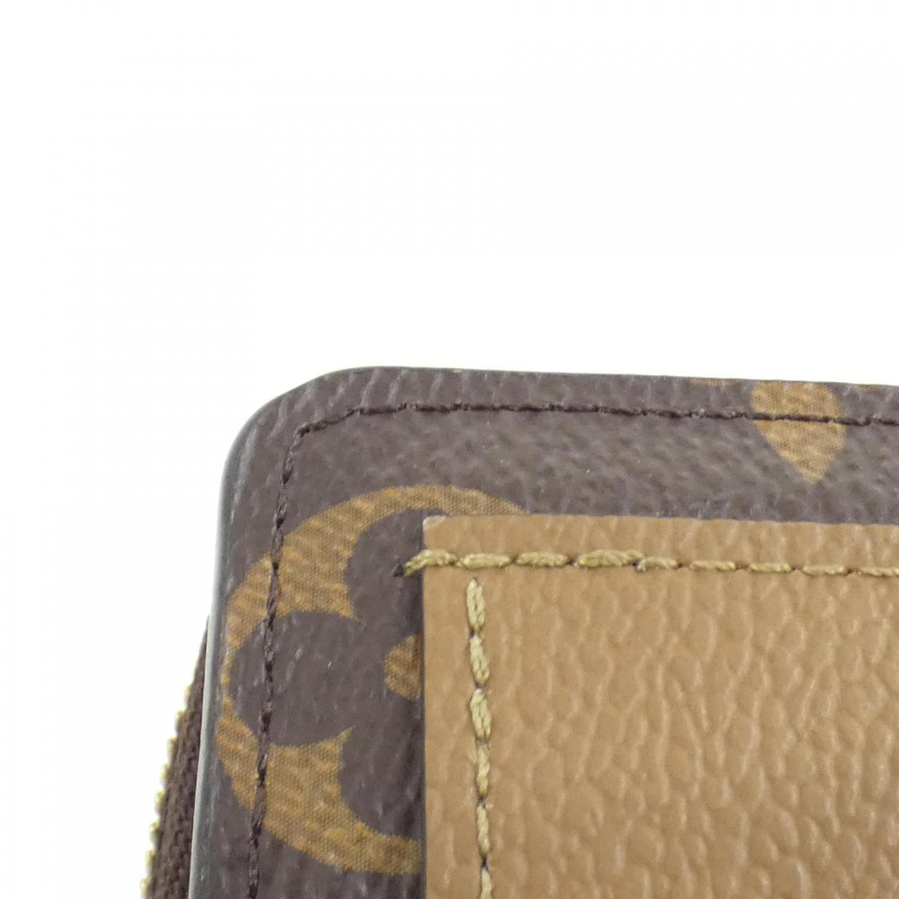 LOUIS VUITTON Monogram Reverse Portefeuille Lou M81461 皮夾