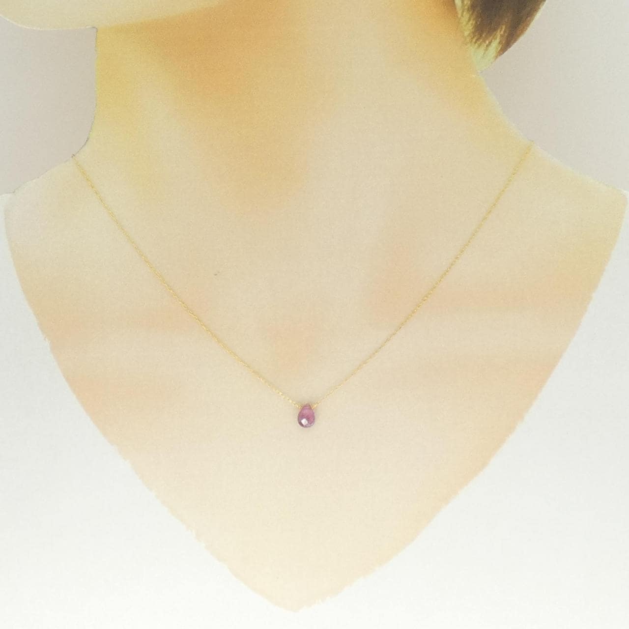 カオル ガーネット ネックレス