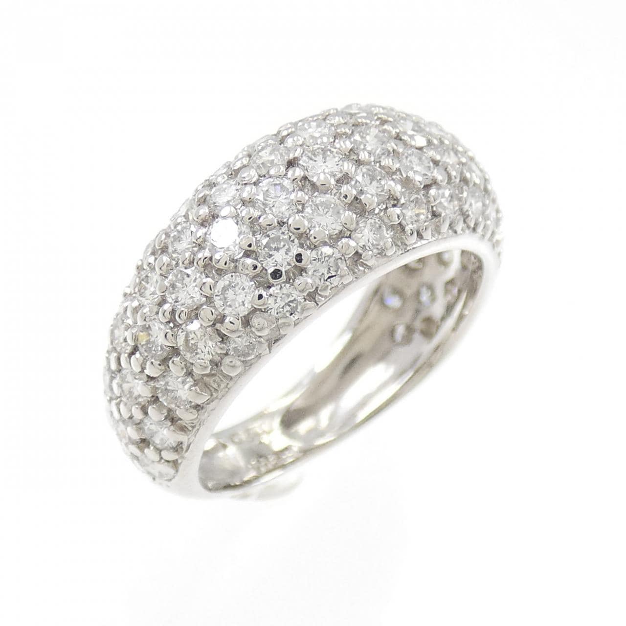 PT900 ダイヤモンド ピンキーリング 1.20CT