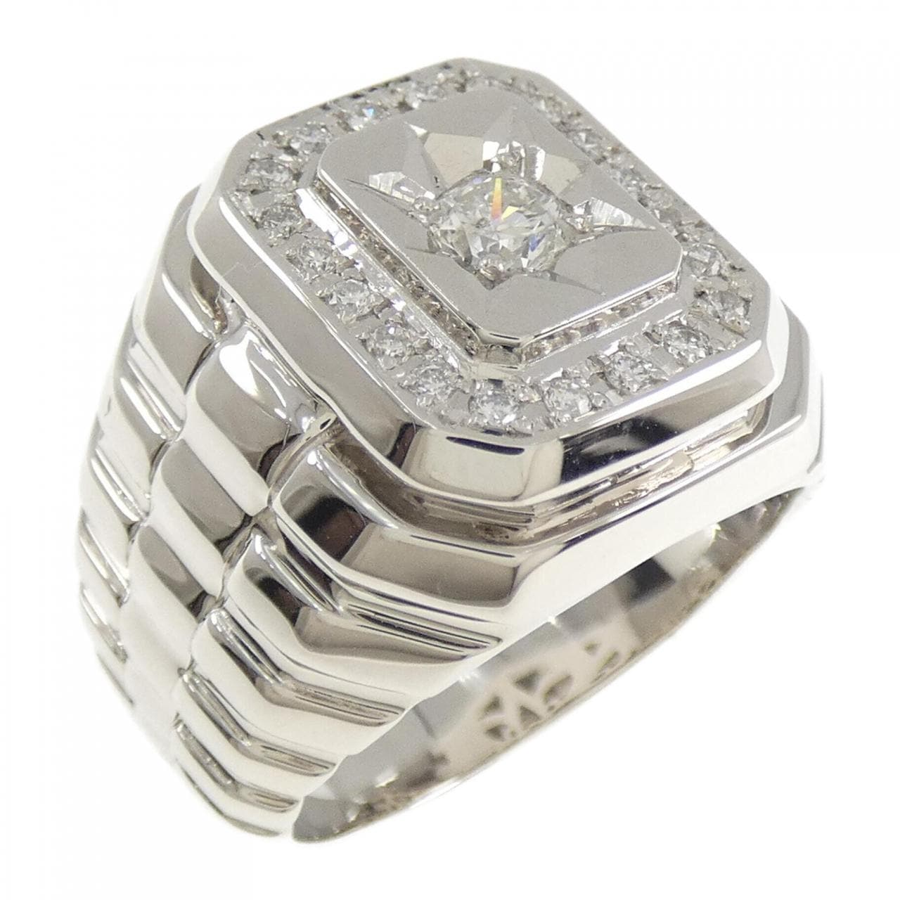 PT900 ダイヤモンド リング 0.52CT