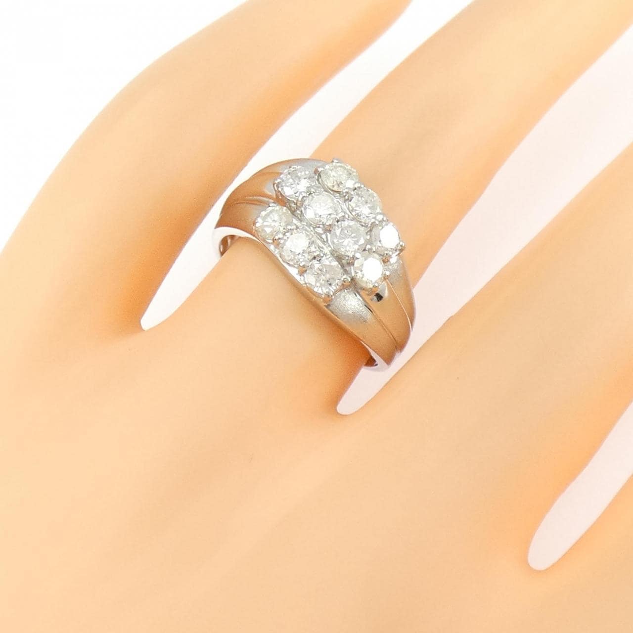 PT850 ダイヤモンド リング 1.00CT