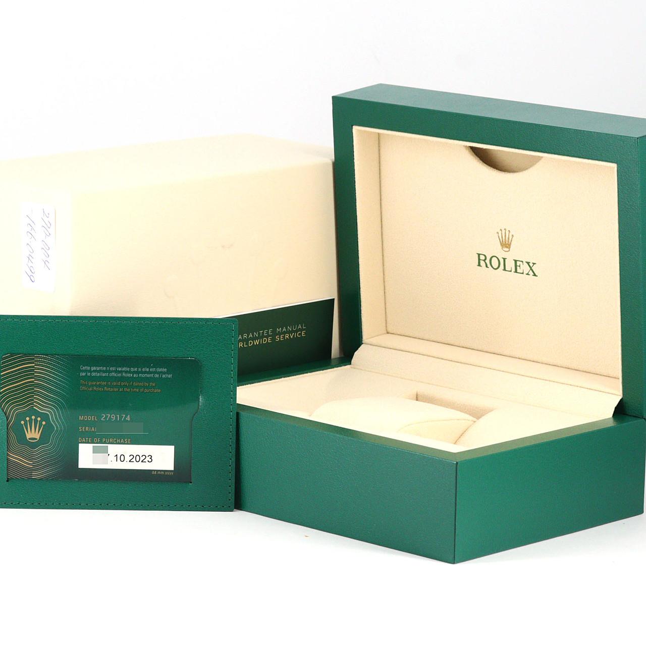 ロレックス デイトジャスト 279174 SSxWG 自動巻 ランダム番