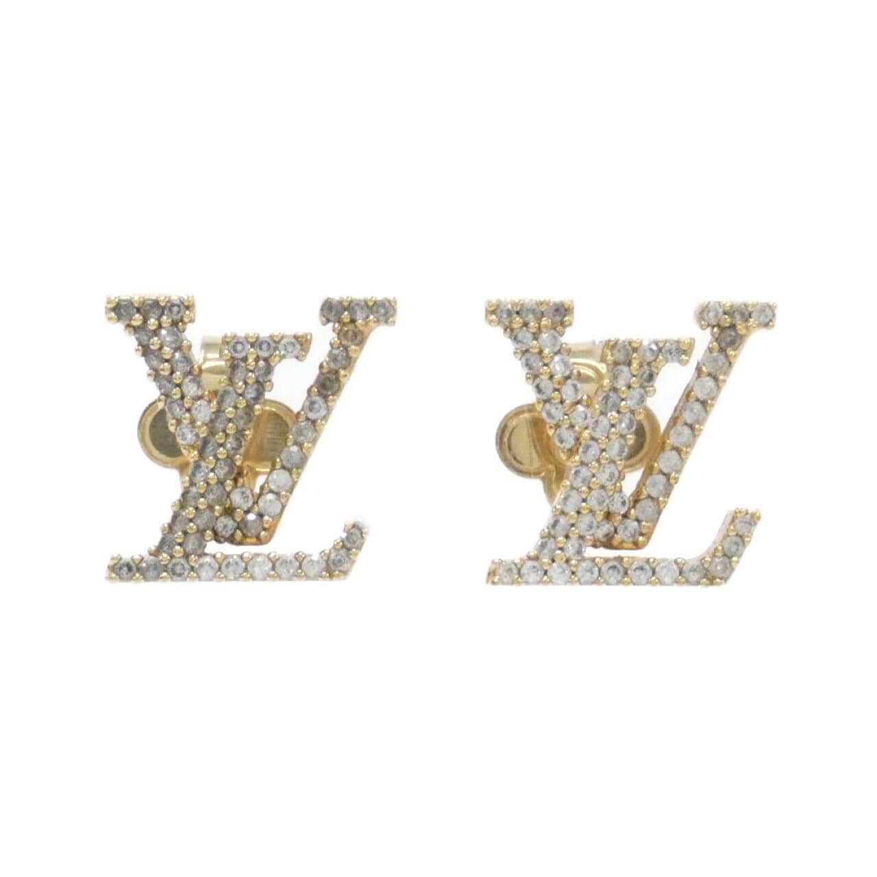 ルイヴィトン ピアス LVアイコニック ストラス M00609 ピアス