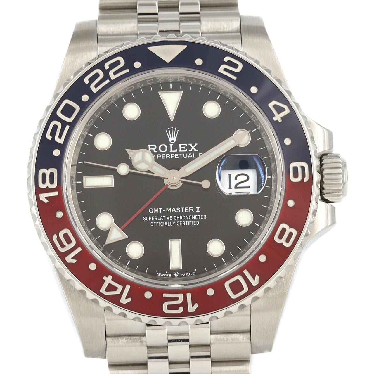 ロレックス GMTマスターⅡ 126710BLRO･5 SS 自動巻 ランダム番