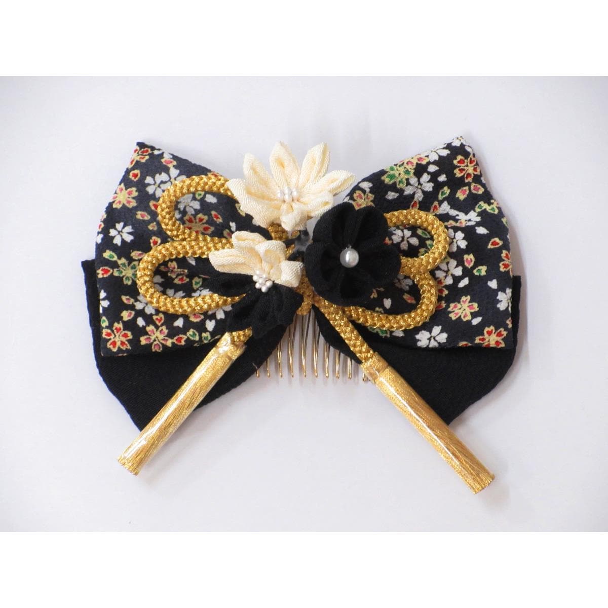 【新品】髪飾り　リボン