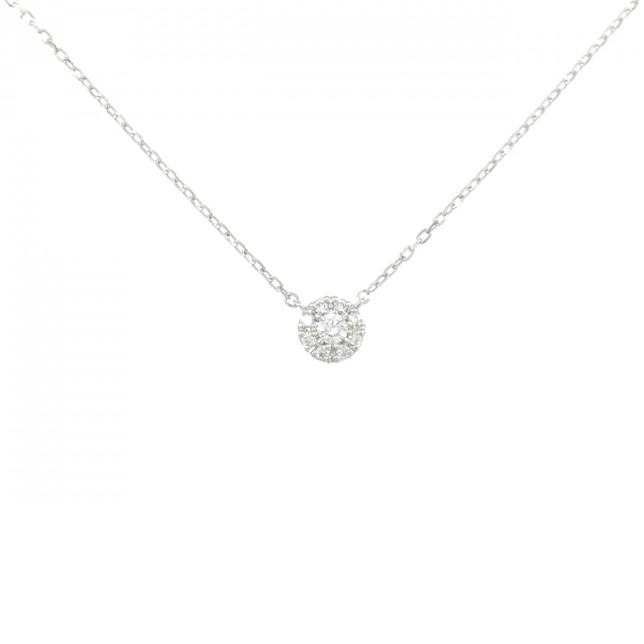 スタージュエリー ヘイロー ネックレス 0.06CT