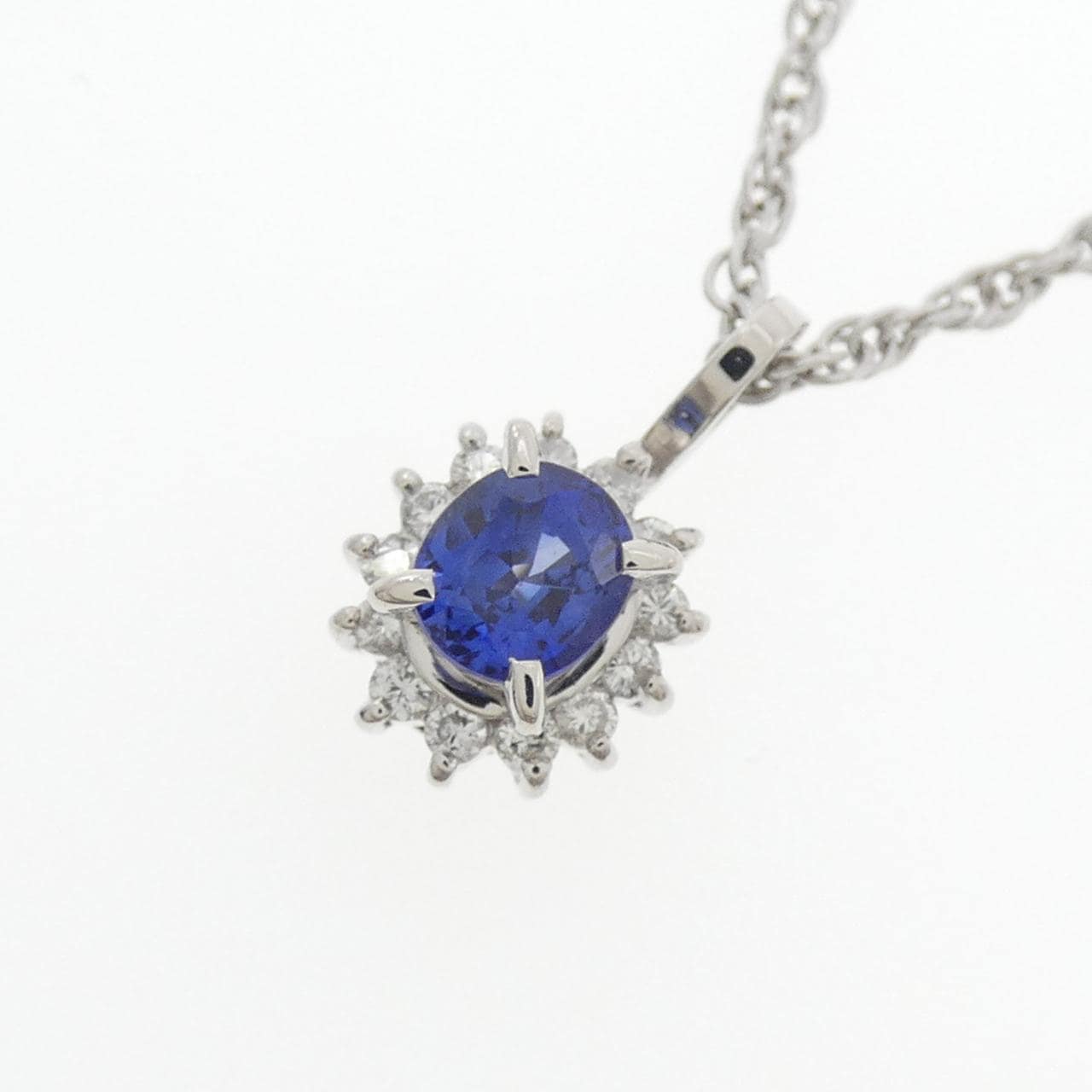 PT900/PT850 サファイヤ ネックレス 0.55CT