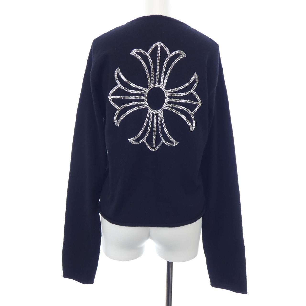 CHROME HEARTS莱茵石针织衫 412197604******376