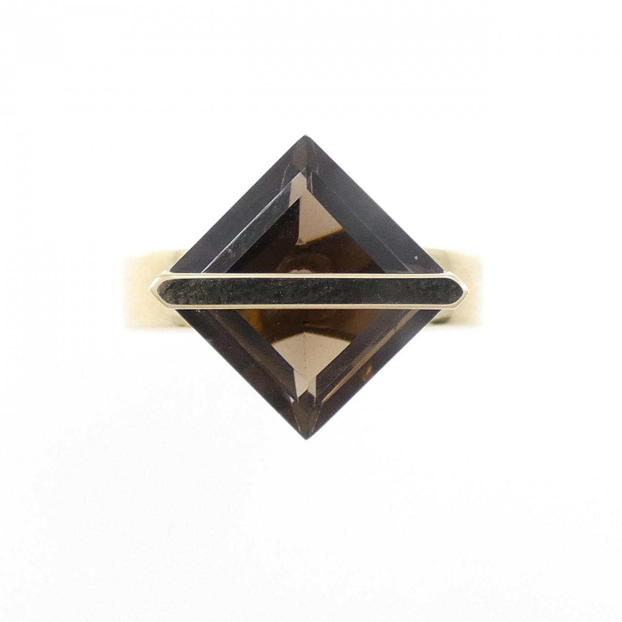 ヤヌカ スモーキークオーツ リング