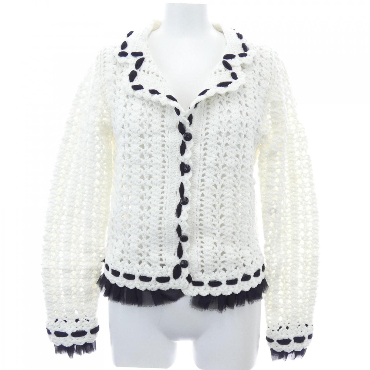 【ヴィンテージ】シャネル CHANEL P25421W03498 05P カーディガン