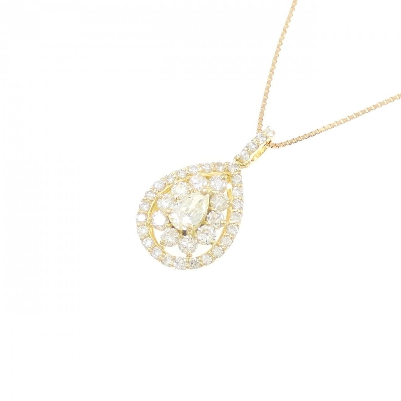 K18YG ダイヤモンド ネックレス 0.50CT