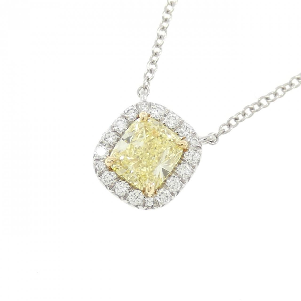 ティファニー ダイヤモンド ネックレス 0.71CT FIY VS1