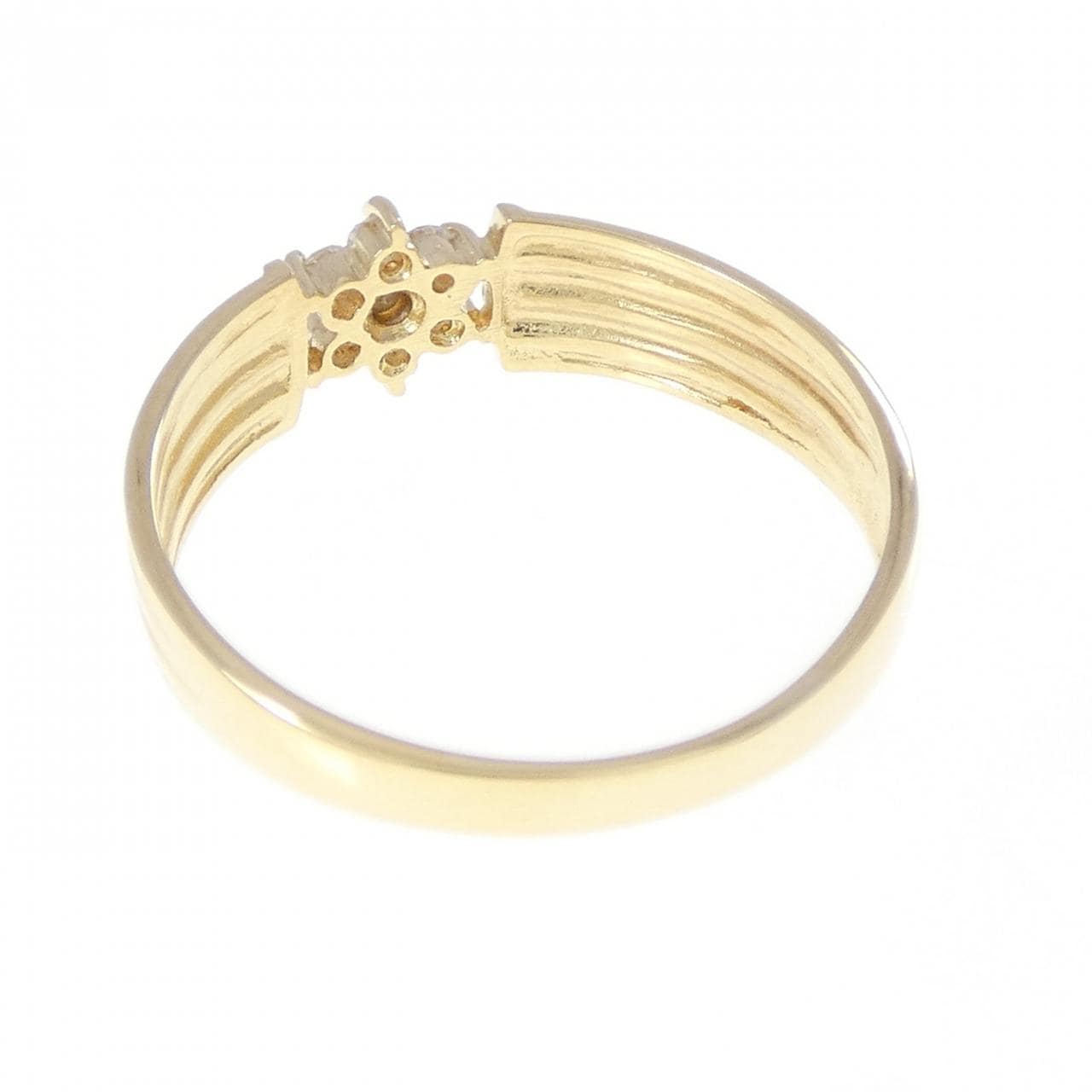 K18YG ダイヤモンド リング 0.10CT