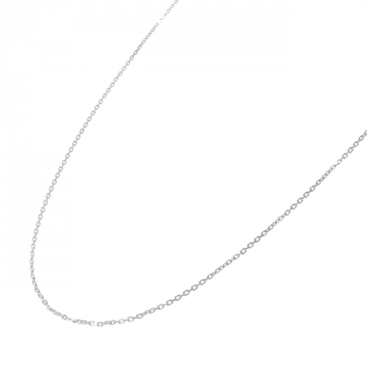 K18WG ネックレス