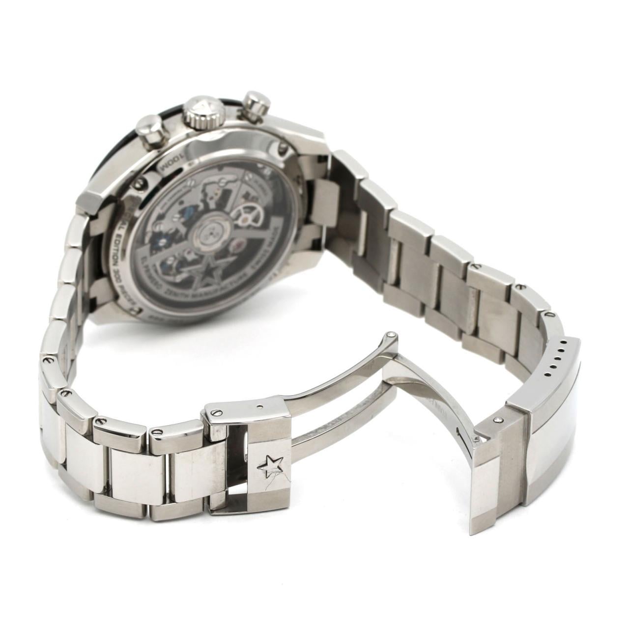 【ノーメンテナンス還元価格】ゼニス クロノマスタースポーツ YOSHIDA LIMITED 03.3106.3600/55.M3100 SS 自動巻