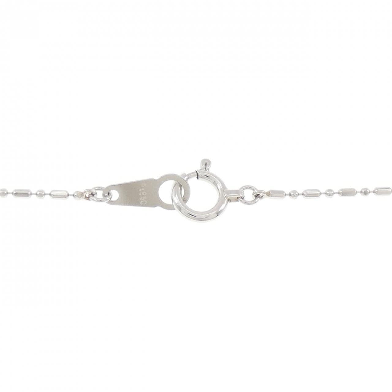 PT900/PT850 エメラルド ネックレス 0.30CT