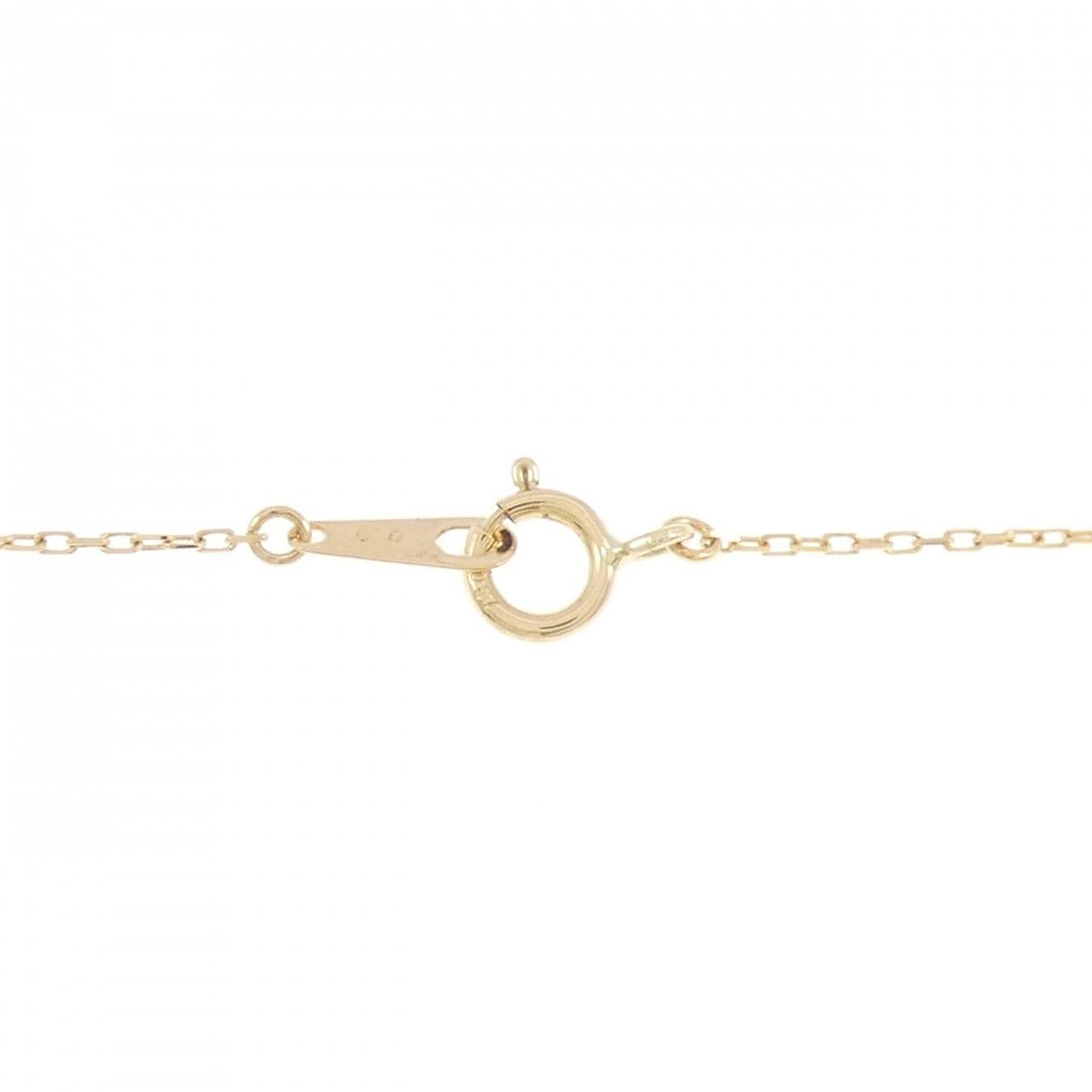 K18YG ダイヤモンド ネックレス 0.10CT