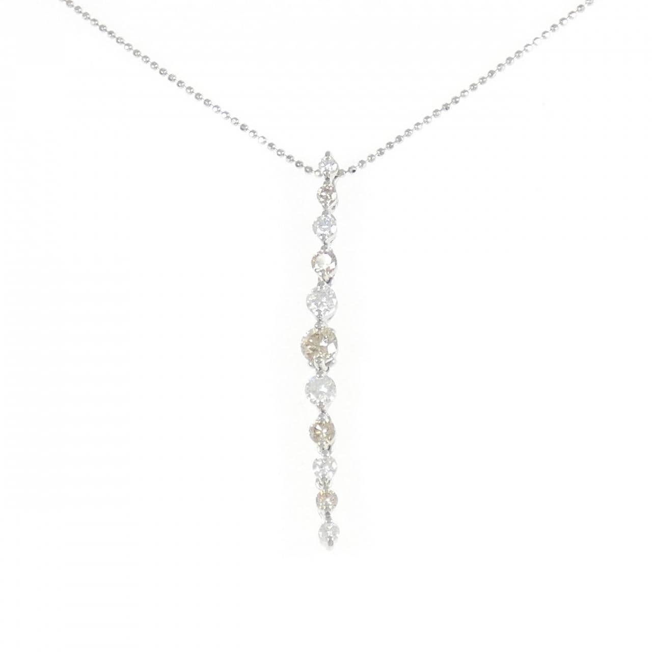 PT900/PT850 2WAY ダイヤモンド ネックレス 1.00CT
