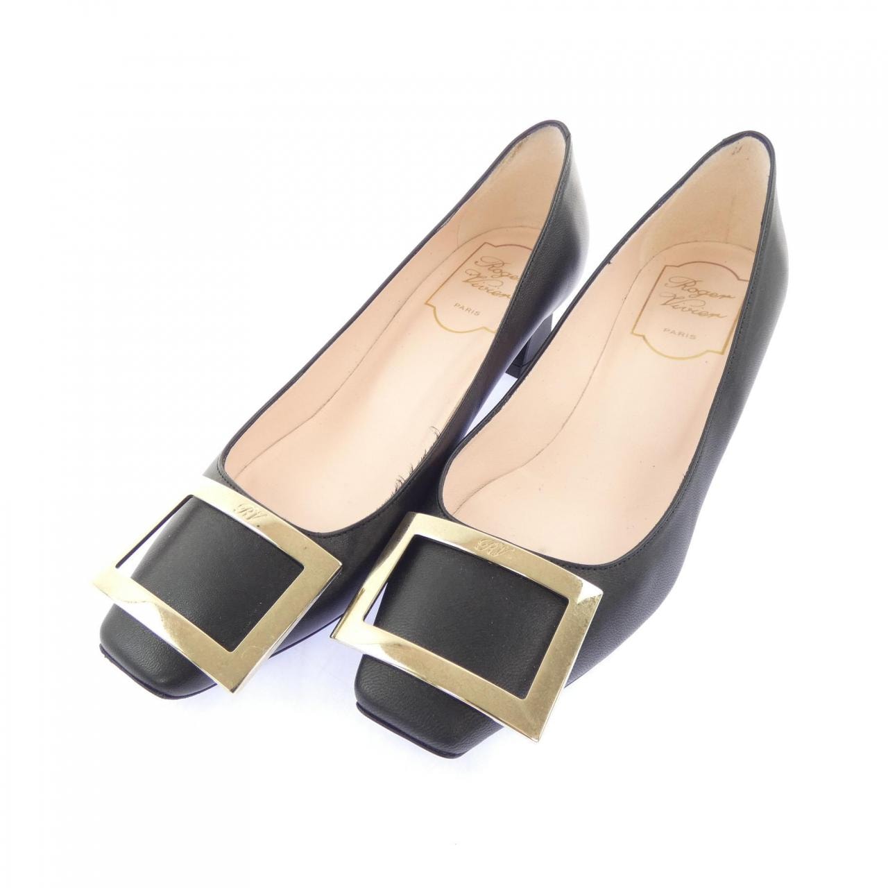 ロジェヴィヴィエ ROGER VIVIER ベル　ヴィヴィエ　トランペットパンフ パンプス