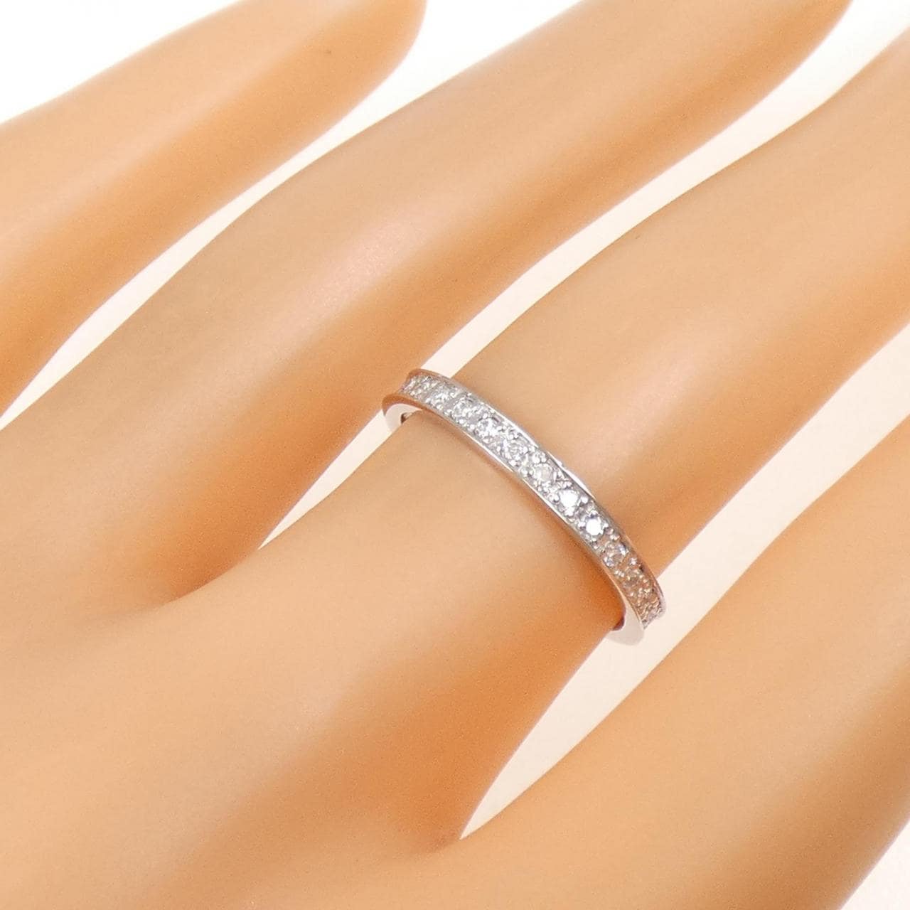 PT900 フルエタニティ ダイヤモンド リング 0.30CT