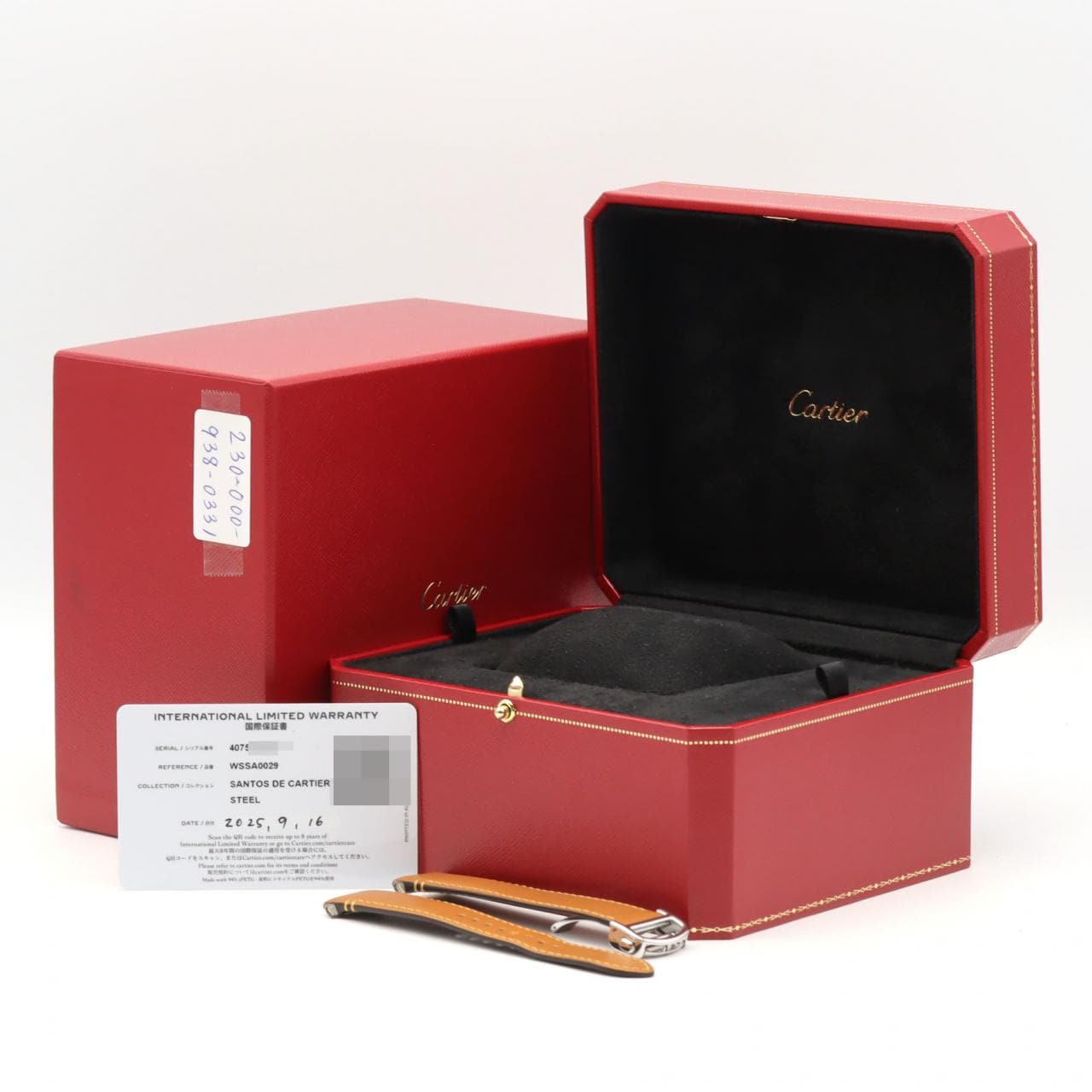 カルティエ サントス･ドゥ･カルティエMM WSSA0029 SS 自動巻