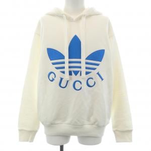 グッチ GUCCI ADIDAS トレフォイルエンブロイダリー 702607 XJEDA パーカー