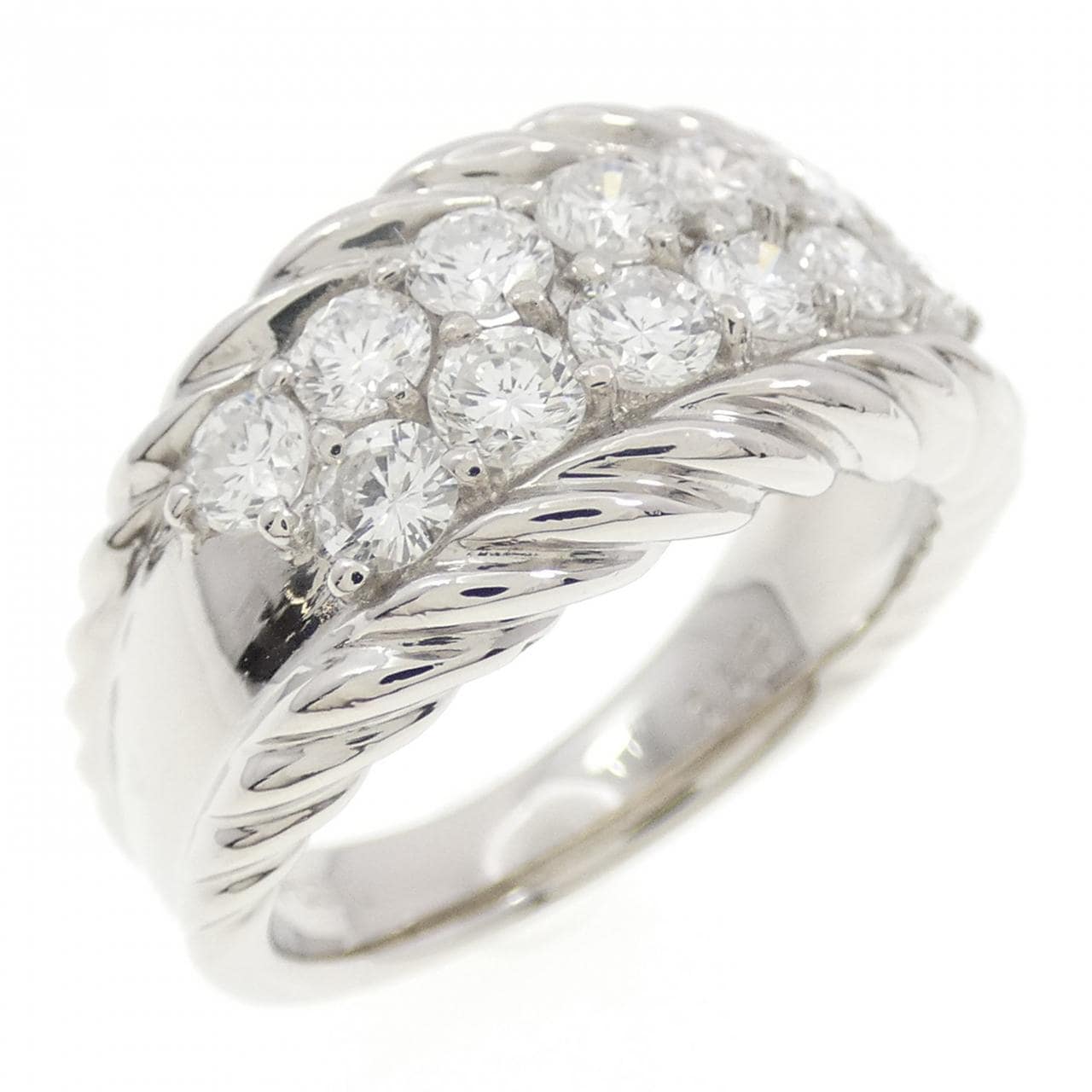 PT900 ダイヤモンド リング 1.12CT