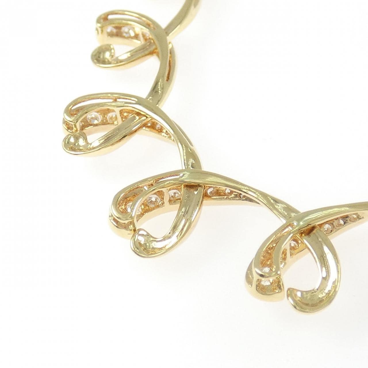 750YG ダイヤモンド ネックレス 2.60CT