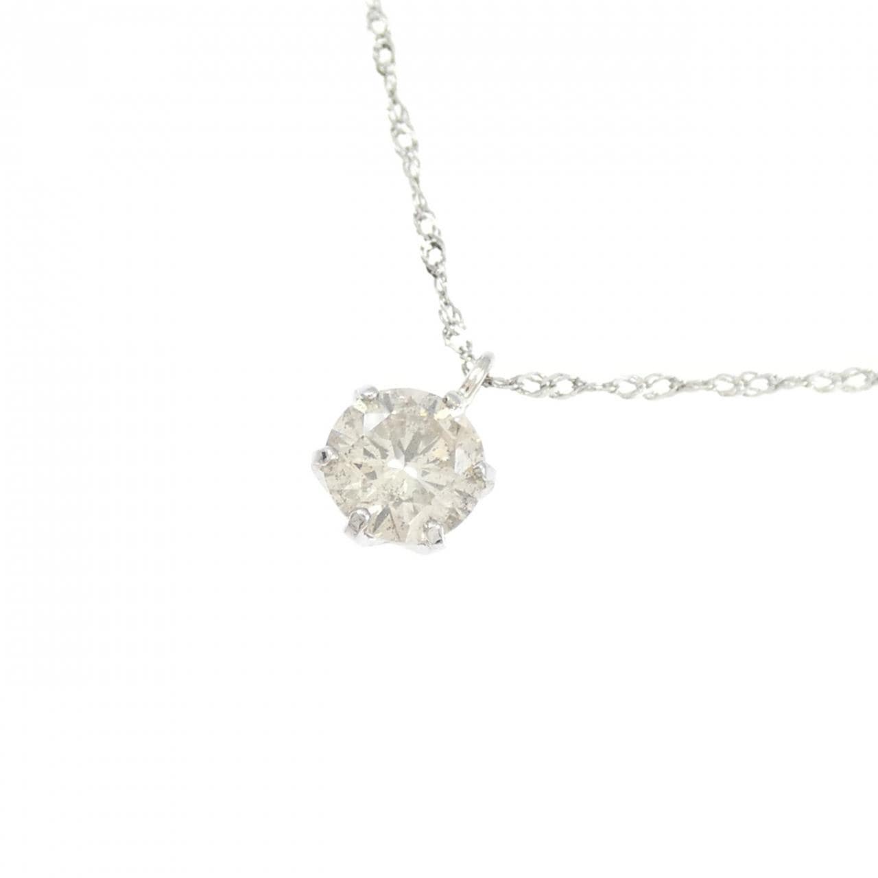 PT900/PT850单钻鑽石項鍊，0.4克拉