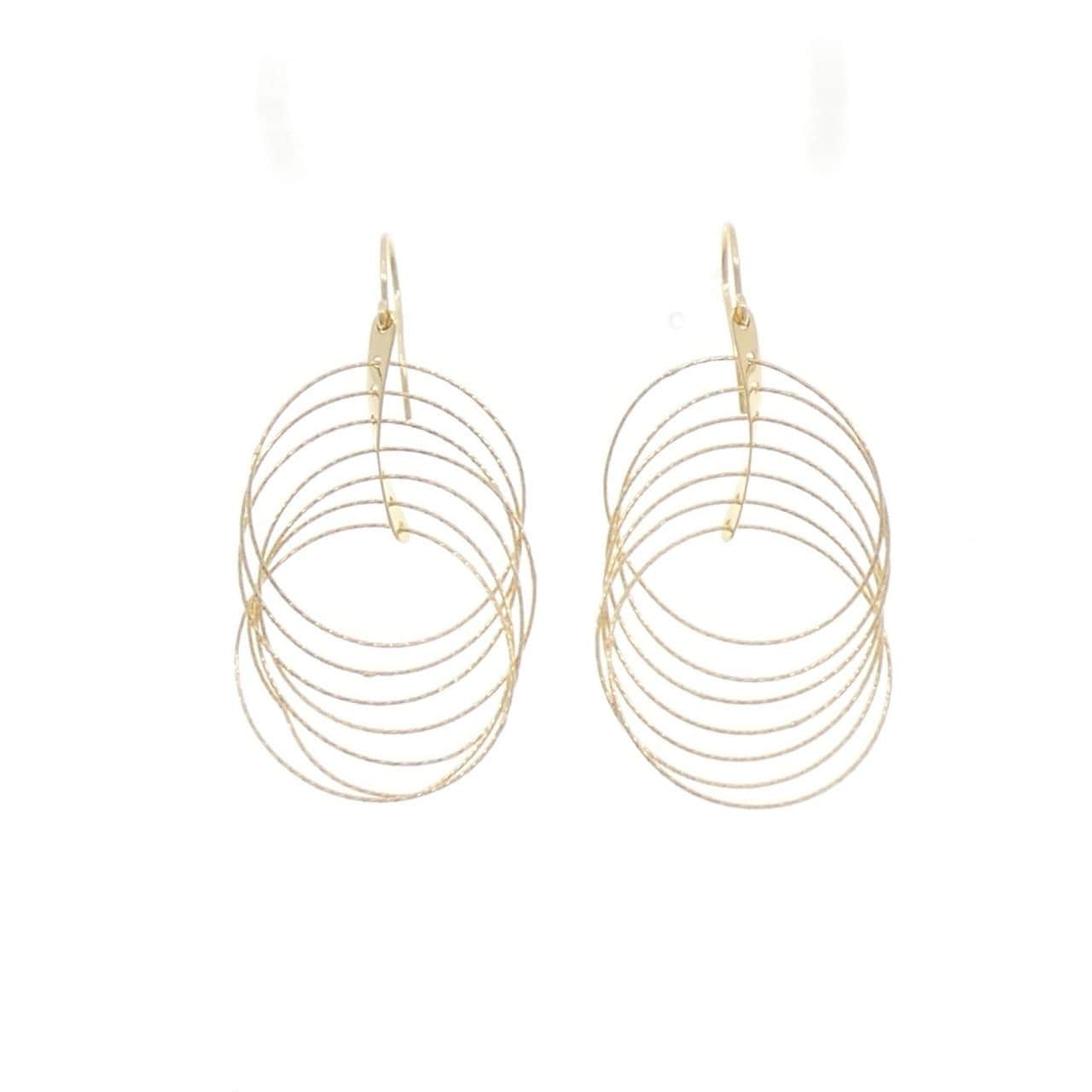 K18YG earrings