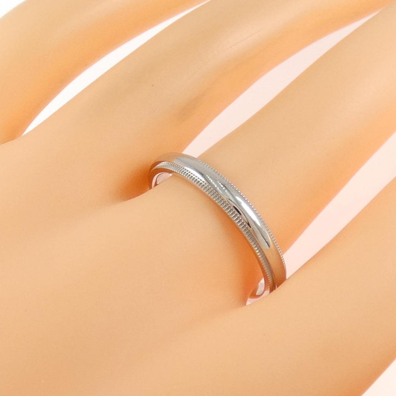 ティファニー ミルグレイン リング