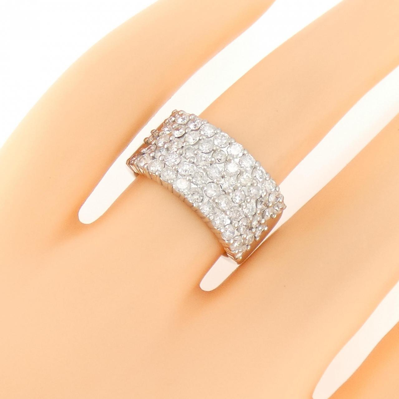 PT Pave Diamond Ring 1.70CT