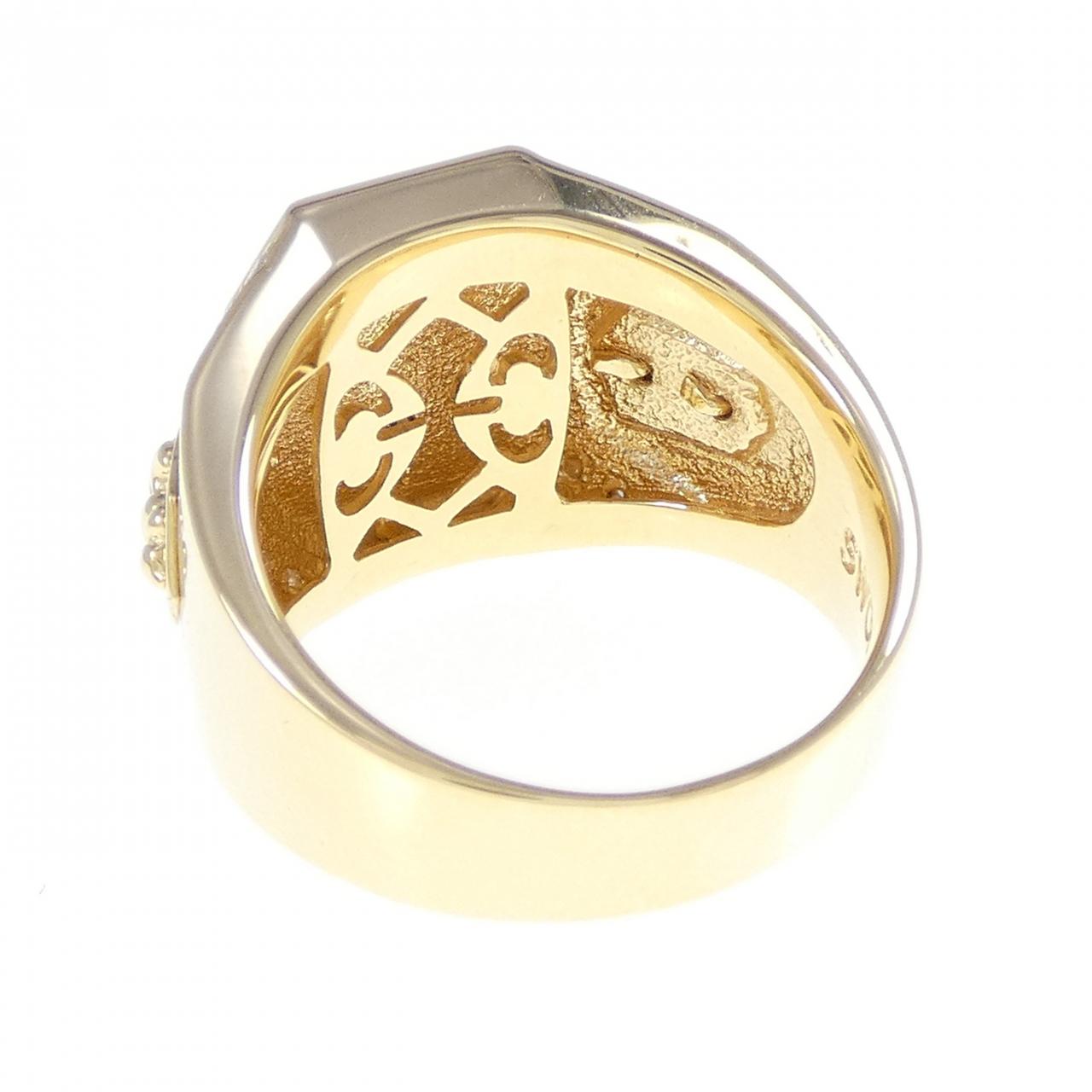 18KYG Diamond Ring 0.14CT