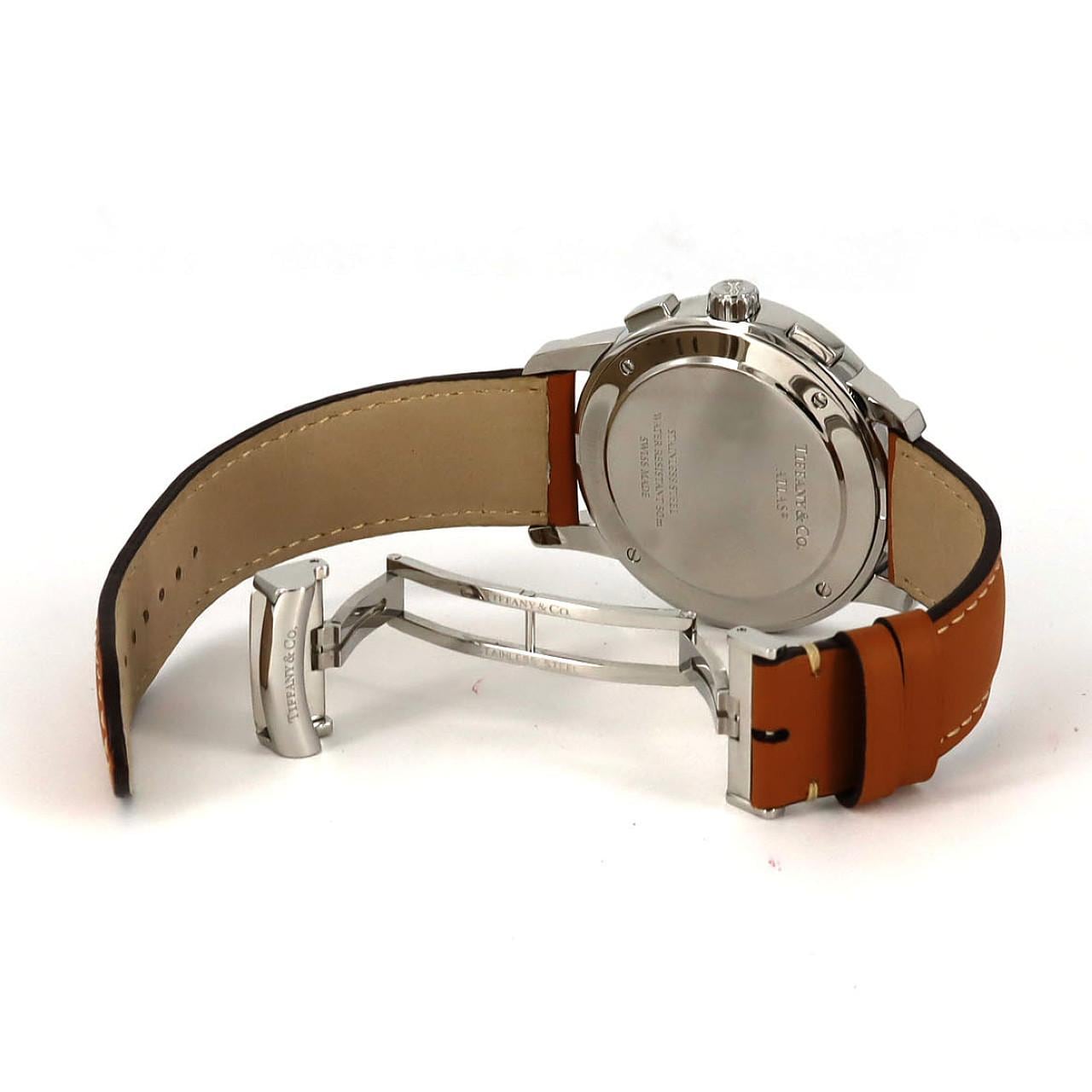 ティファニー アトラスクロノグラフ 33050534 SS クォーツ