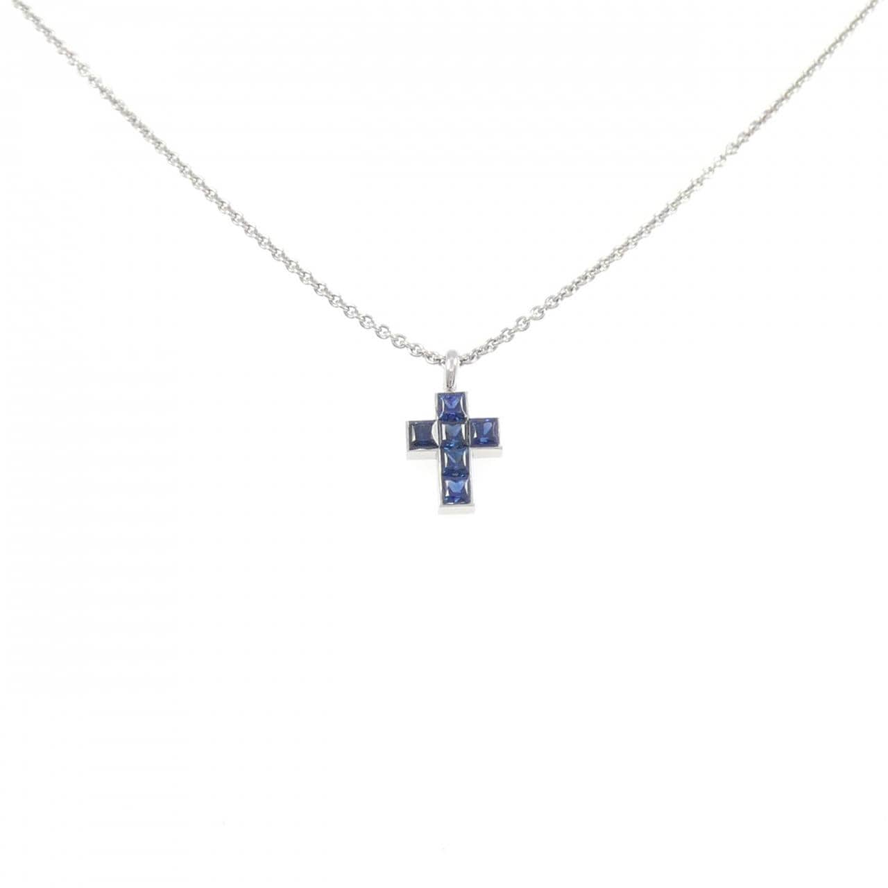 カルティエ サファイヤ ネックレス