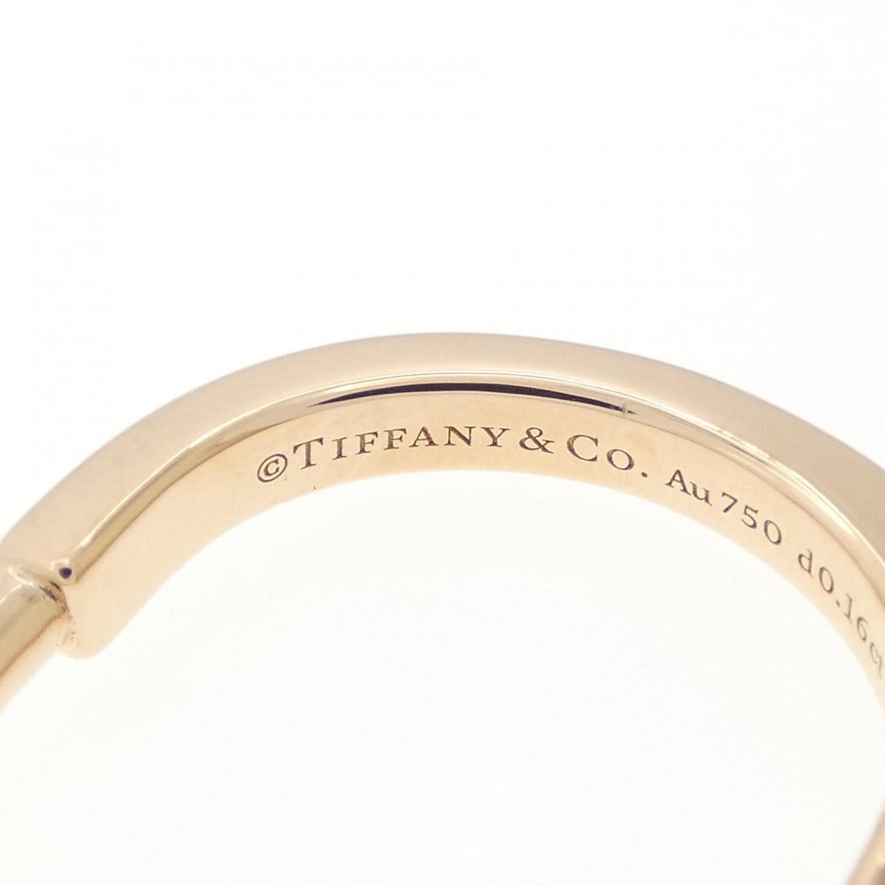 ティファニー ロック リング 0.16CT