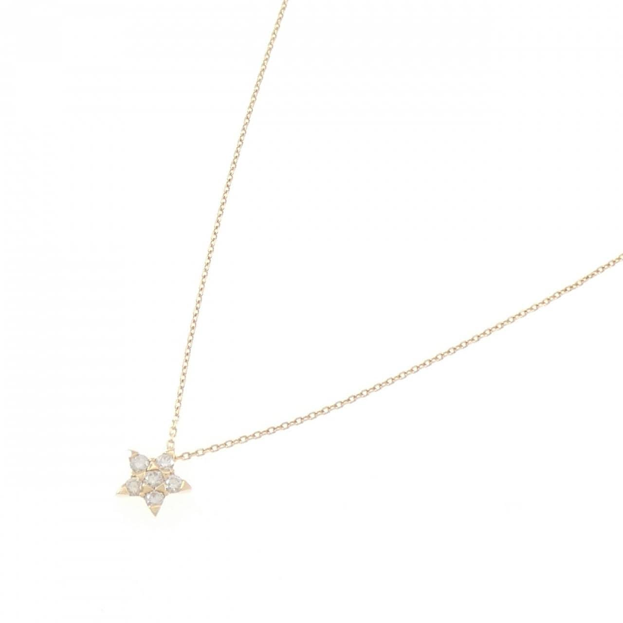 スタージュエリー ダイヤモンド ネックレス 0.15CT