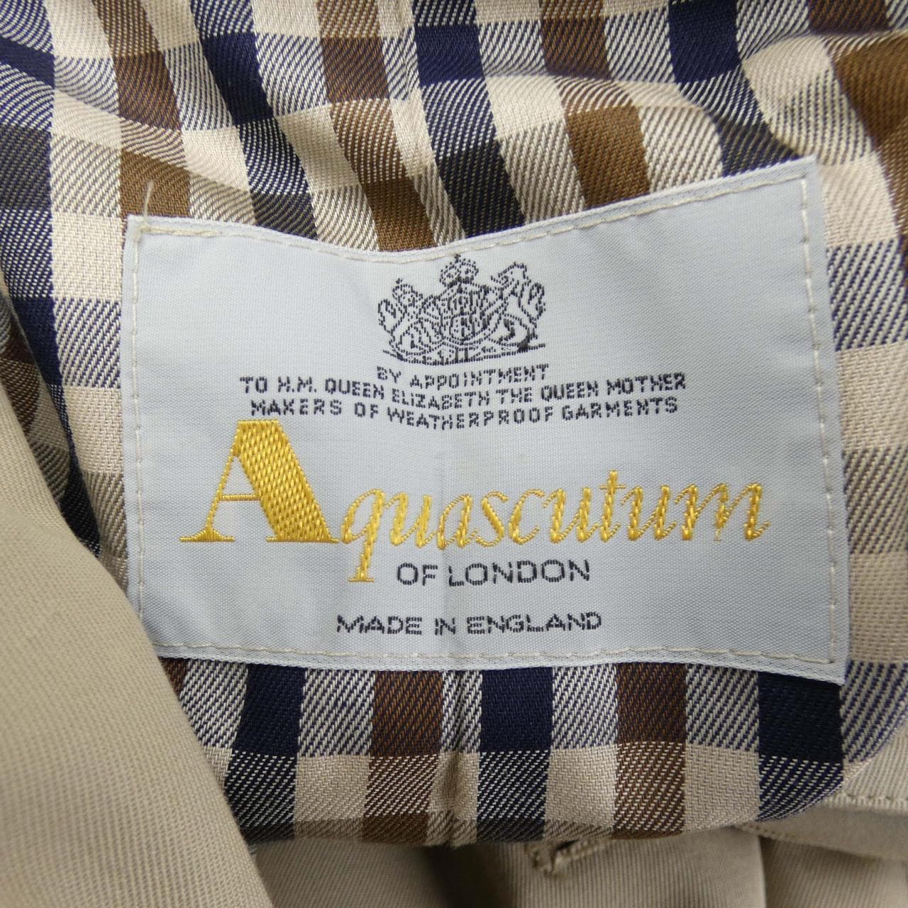 アクアスキュータム Aquascutum コート
